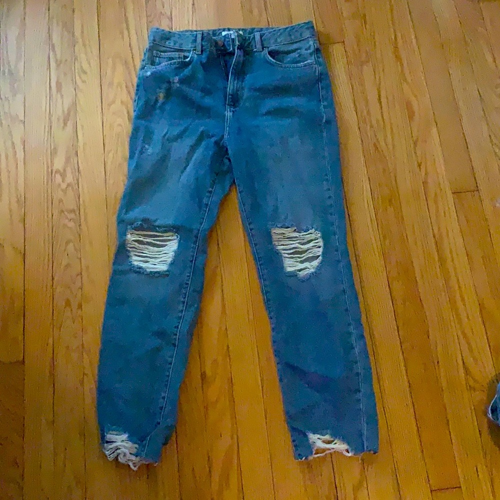 Forever 21 High Waisted Mom Jeans